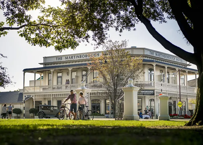 Central hotel: The Martinborough Hotel